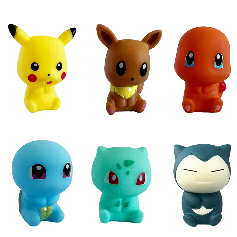 Baby Products Useful - 6 Stuks Pokemon Bad Speelgoed Pikachu
