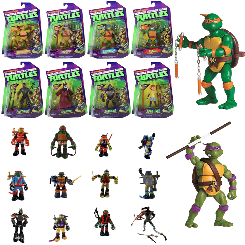 Play Mat - Speelkameraadjes TMNT Boxed Series PVC-figurenset Anime