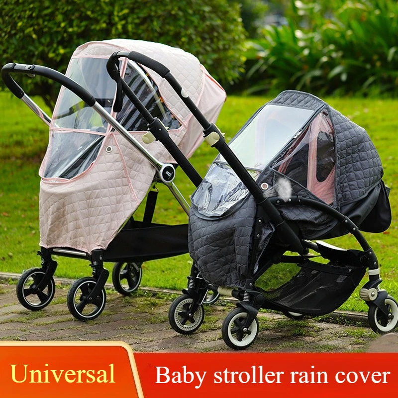 Stroller Rain Cover - Regenhoes Kinderwagen Winddicht Universele kinderwagen Voorruit