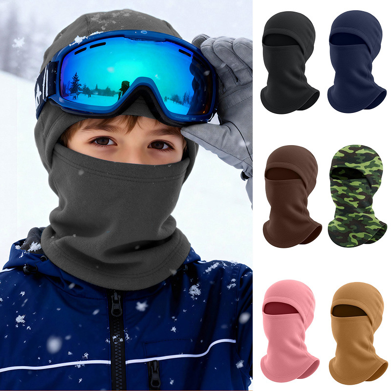 Baby Products For Face - Winter kinderhoed volledig gezicht warme capuchon