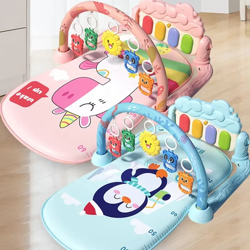 Play Mat - Babygym speelmat met piano, zacht zintuiglijk
