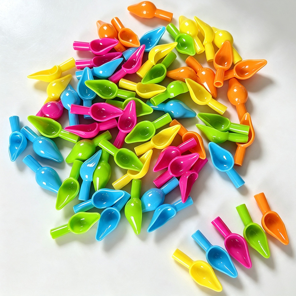 Baby Products Useful - Mini kleurrijke plastic voedingslepel, kan worden