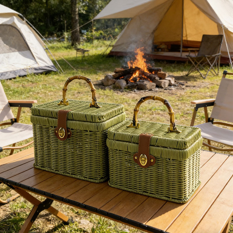 Handgeweven rotan cadeaumand m - Baby Products Storage Box recensie en prijs
