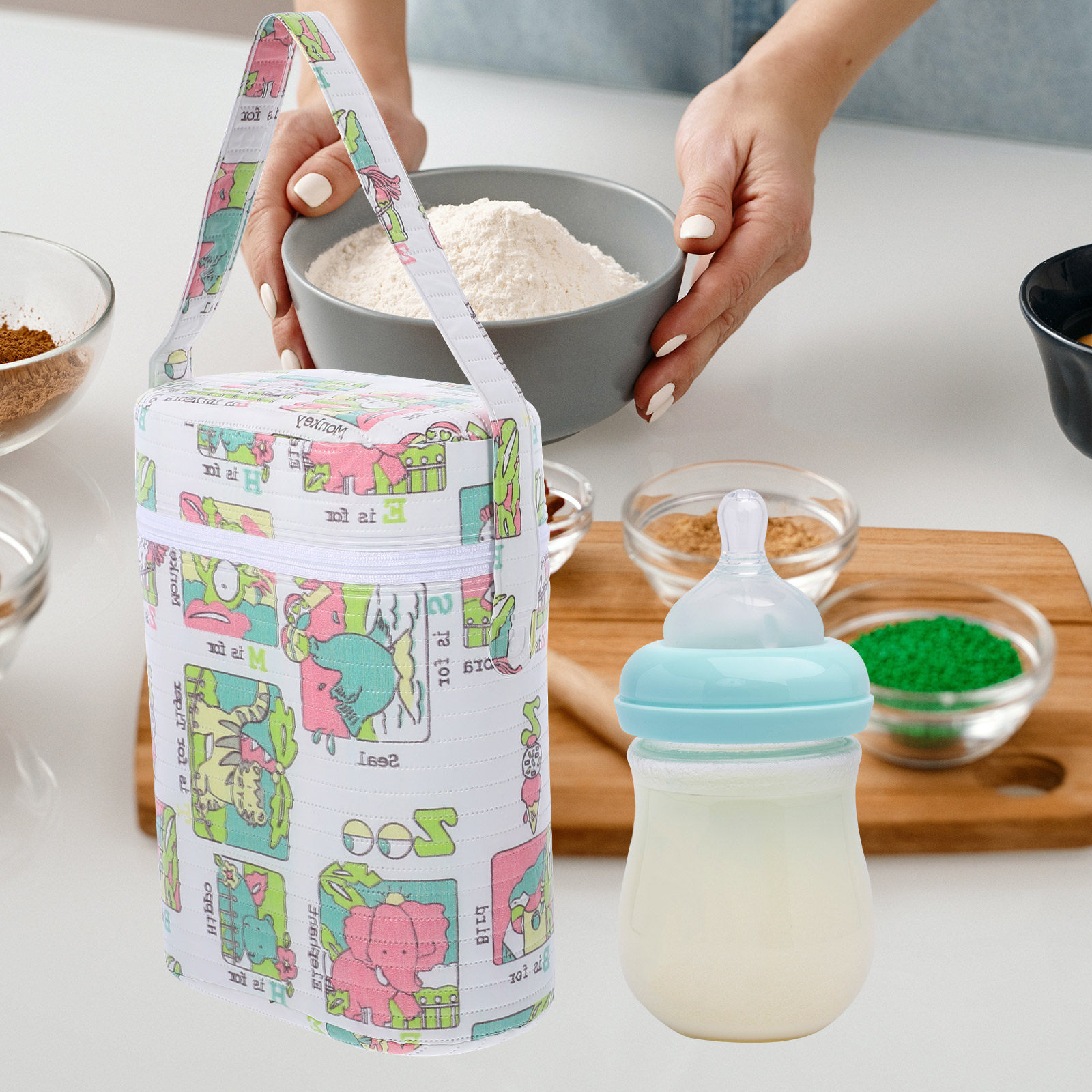 PVC Dubbelwandige Geïsoleerde  - Portable Bottle Warmer recensie en prijs