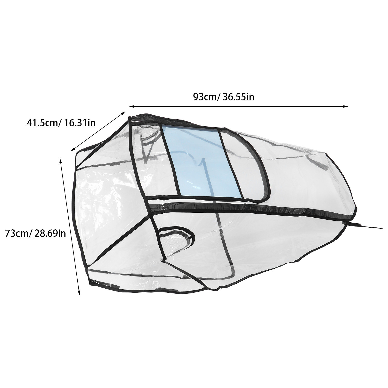 Transparante regenhoes voor ki - Stroller Rain Cover recensie en prijs