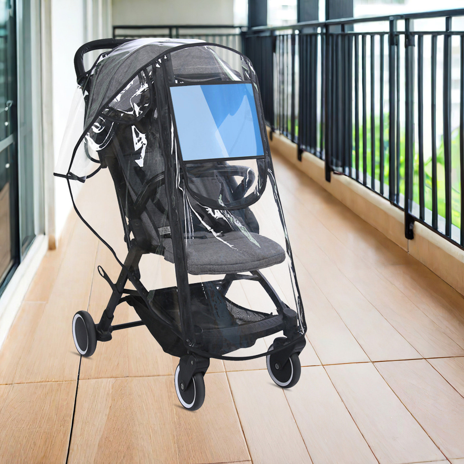 Transparante regenhoes voor ki - Stroller Rain Cover recensie en prijs