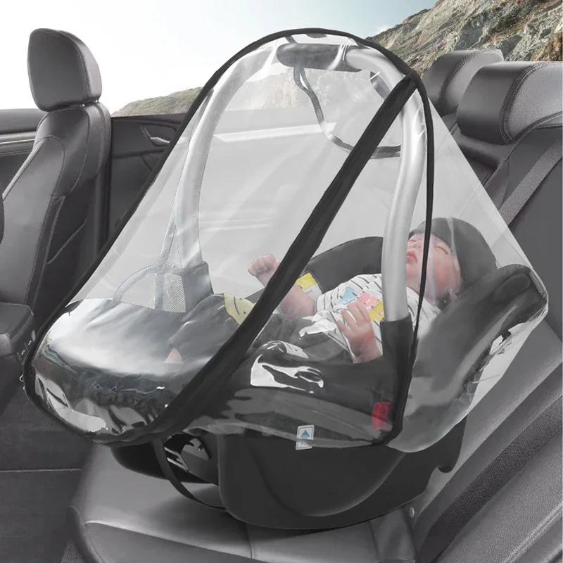 Babywagenmand Regenhoes Winddi - Stroller Rain Cover recensie en prijs