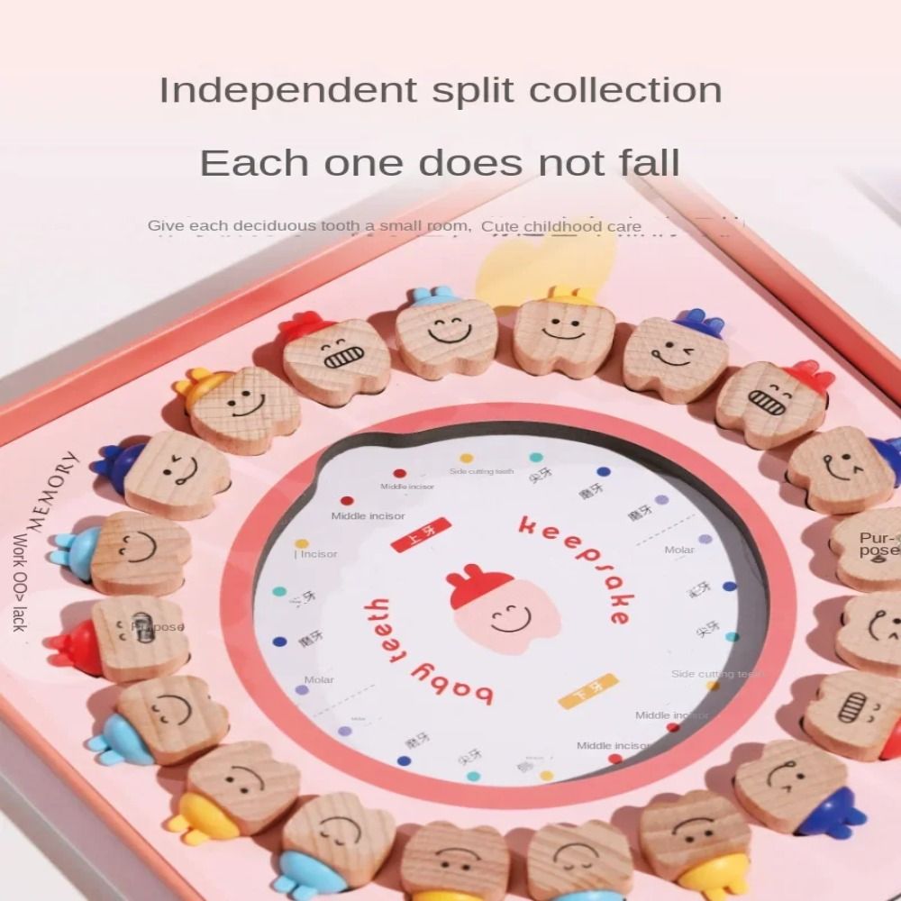 Houten Baby Tandendoosje Carto - Baby Products Storage Box recensie en prijs