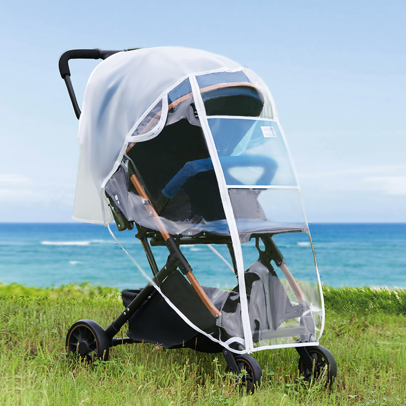 Universele kinderwagen regenho - Stroller Rain Cover recensie en prijs
