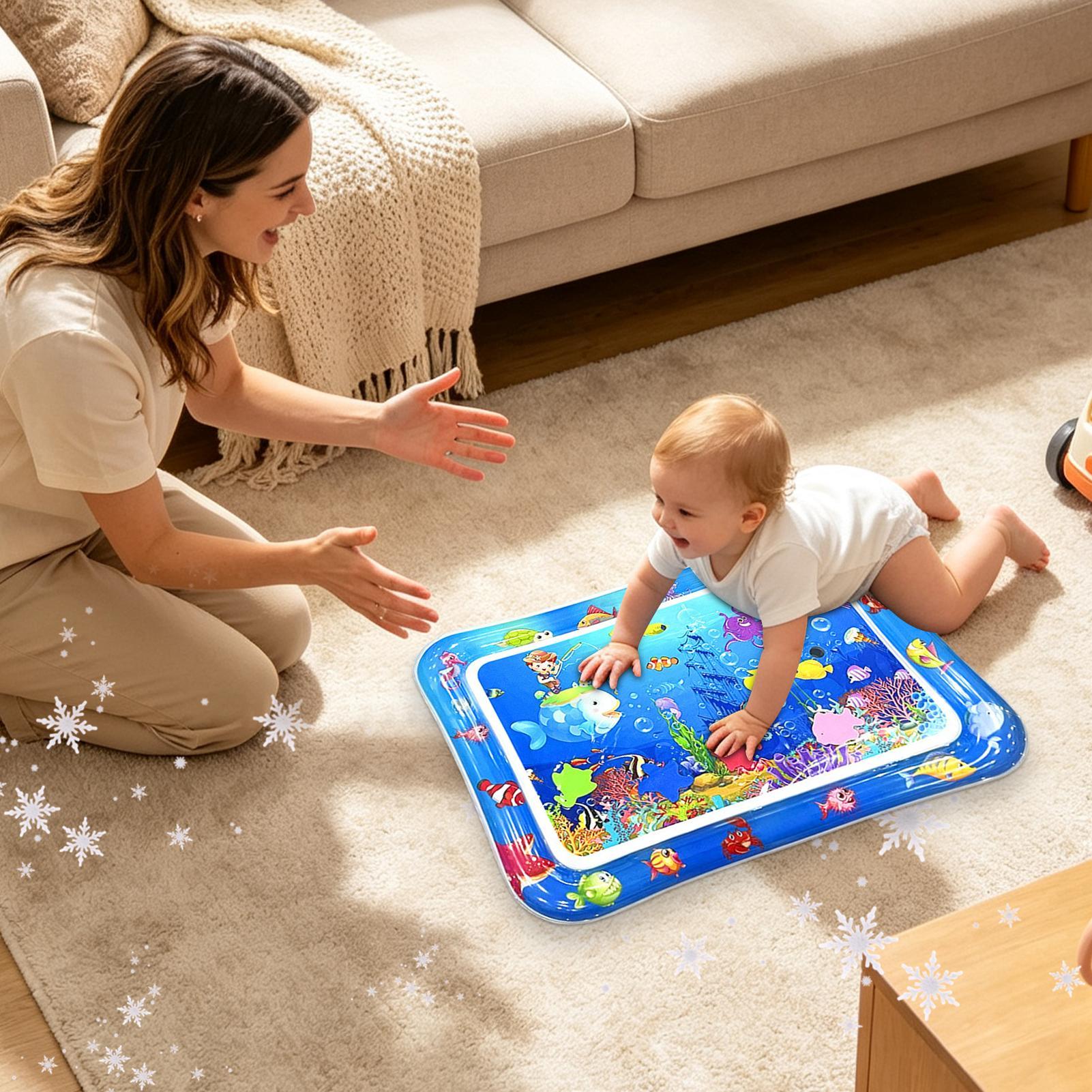 Opblaasbare zintuigmat met car - Play Mat recensie en prijs