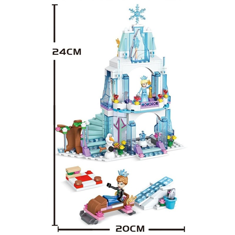 Elsa IJs Kasteel Bouwstenen Se - Lego Set Technic recensie en prijs
