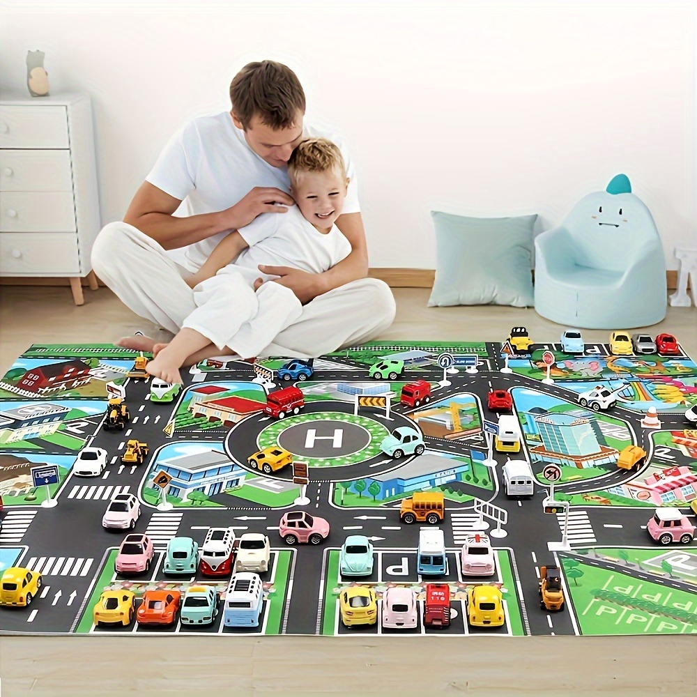 1pc, stadsverkeersspeelkleed,  - Play Mat recensie en prijs