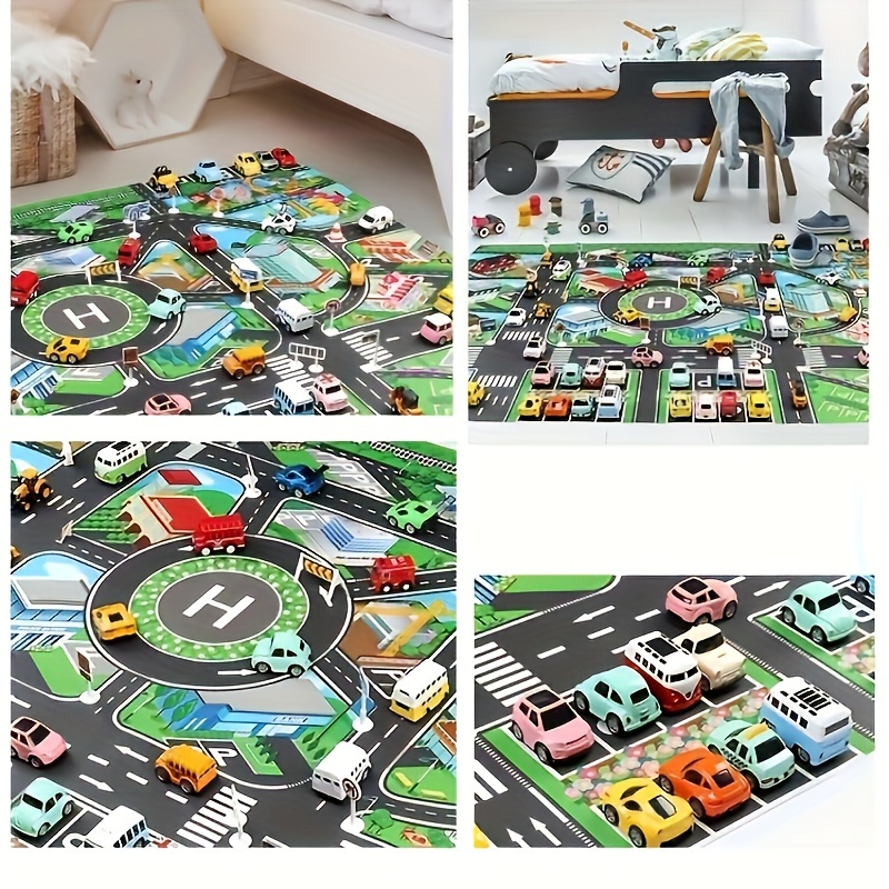 1pc, stadsverkeersspeelkleed,  - Play Mat recensie en prijs