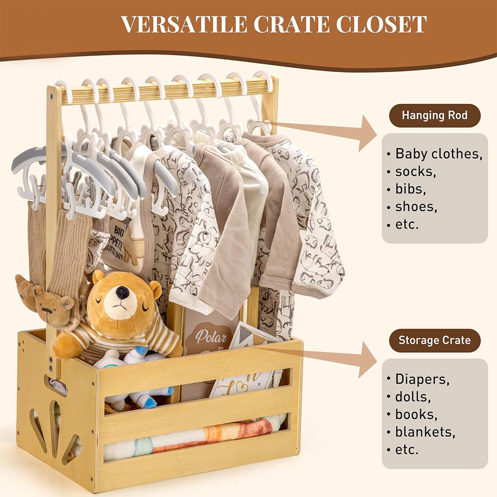 2025, grote houten opbergmand  - Baby Products Storage Box recensie en prijs