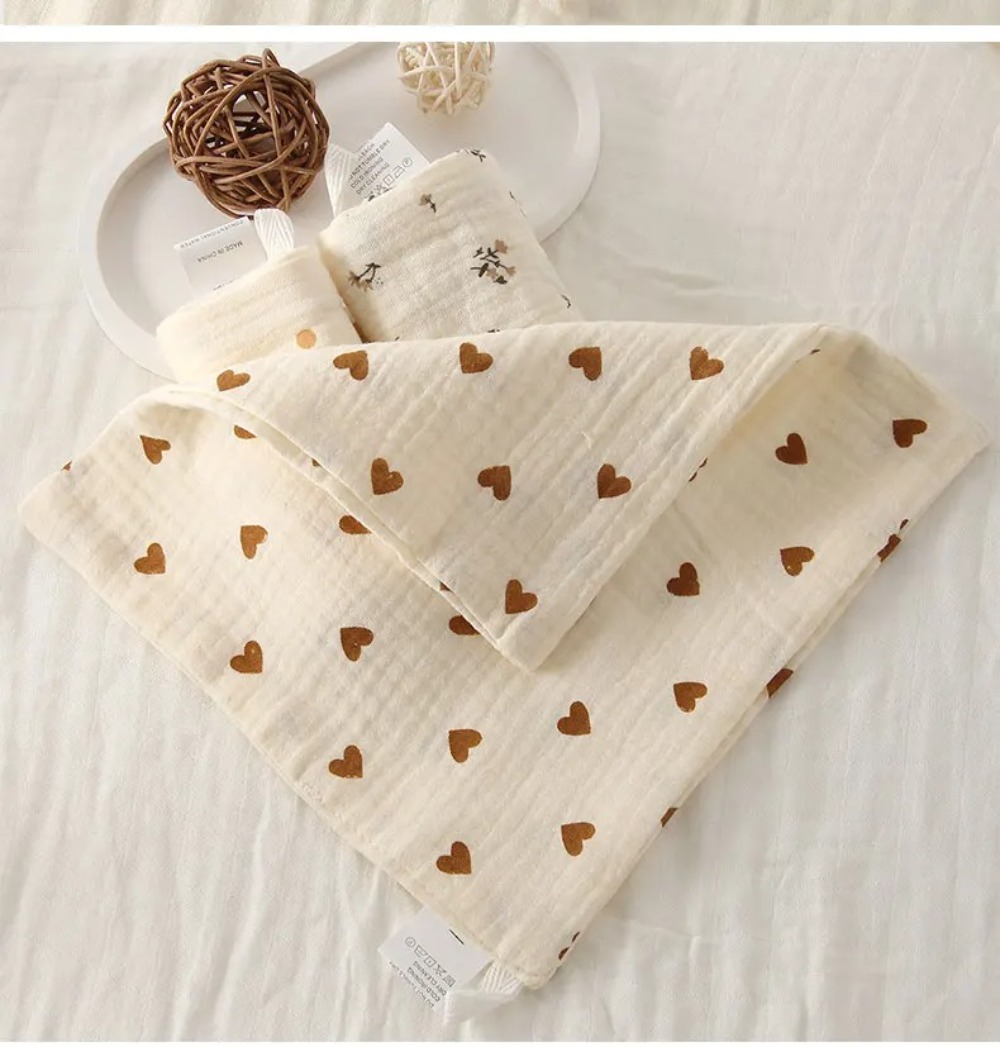 3/5 stuks vierkante gaasdoekje - Baby Products For Face recensie en prijs