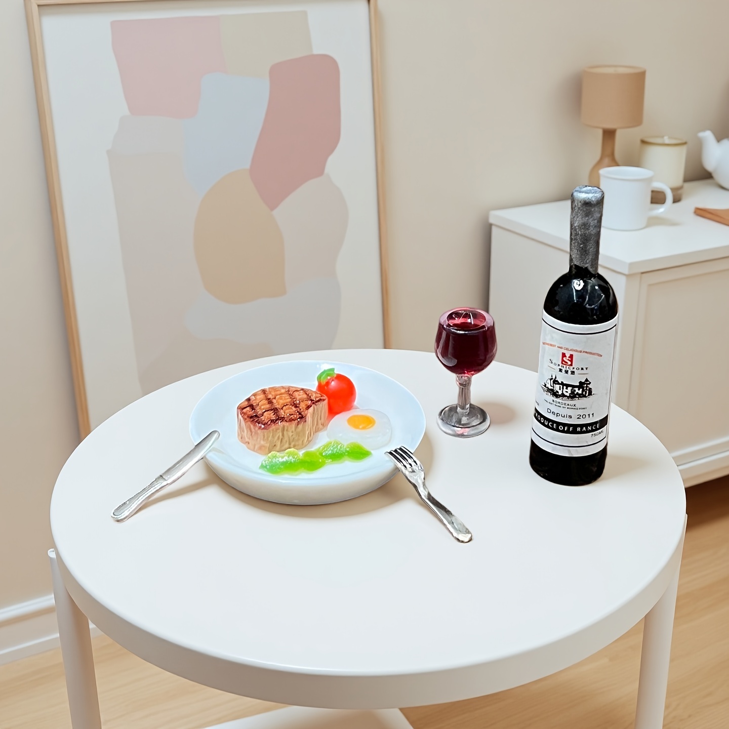 Miniatuurpoppenhuis scène-sets - Play Mat recensie en prijs